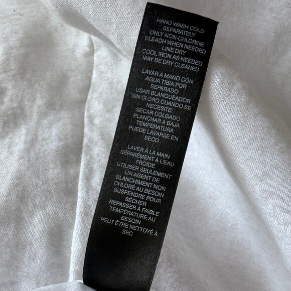 Chico's Travelers Size 1 Polyester Lined Medium White Pants Rayon Nylon - Picture 5 of 10